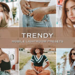 10 پریست لایت روم حرفه ای بلاگر تم مد روز Trendy Blogger Lightroom Presets
