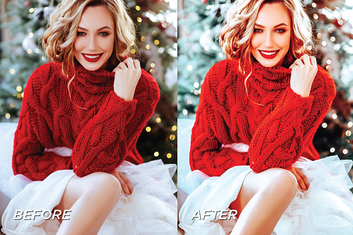 10 پریست لایت روم حرفه ای تم روشن تعطیلات Bright Holiday Lightroom Presets 10 پریست لایت روم حرفه ای تم روشن تعطیلات Bright Holiday Lightroom Presets