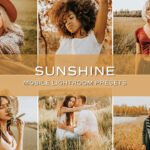 10 پریست لایت روم حرفه ای رنگی تم آفتابی Sunshine Lightroom Presets