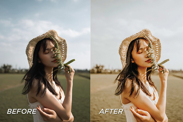 10 پریست لایت روم حرفه ای رنگی تم آفتابی Sunshine Lightroom Presets 10 پریست لایت روم حرفه ای رنگی تم آفتابی Sunshine Lightroom Presets