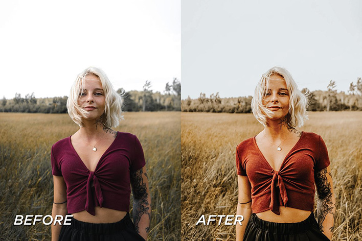 10 پریست لایت روم حرفه ای رنگی تم آفتابی Sunshine Lightroom Presets 10 پریست لایت روم حرفه ای رنگی تم آفتابی Sunshine Lightroom Presets