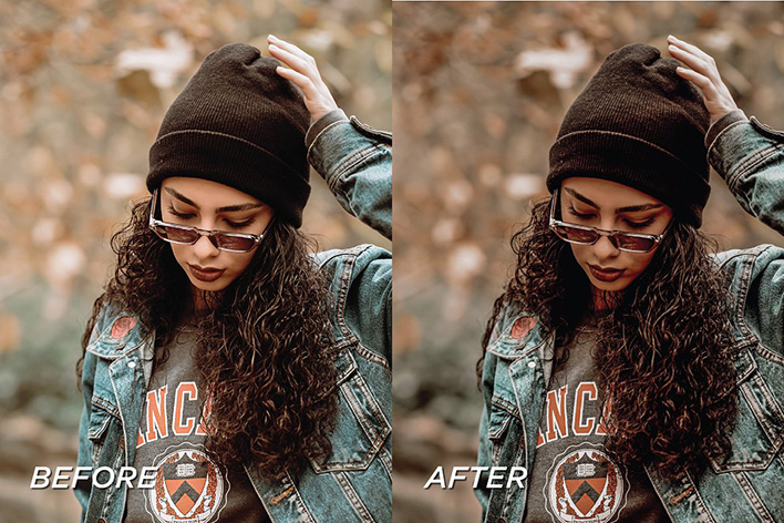 10 پریست لایت روم حرفه ای رنگی قهوه ای کارامل Caramel Lightroom Presets 10 پریست لایت روم حرفه ای رنگی قهوه ای کارامل Caramel Lightroom Presets