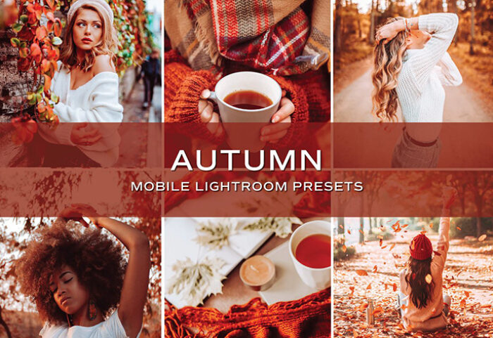 10 پریست لایت روم حرفه ای پاییز Autumn Lightroom Presets