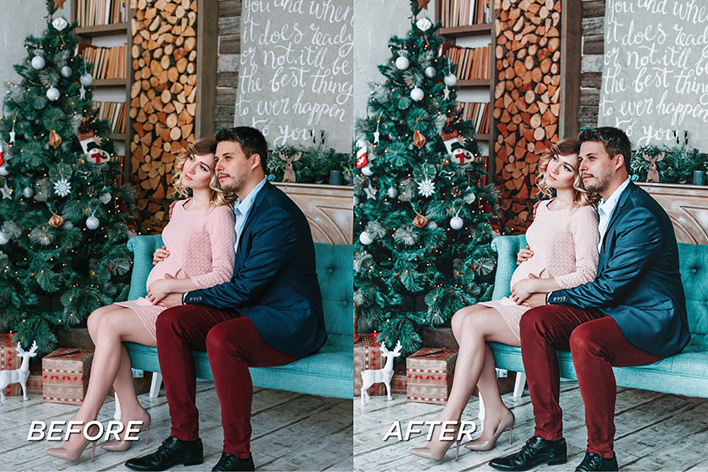 10 پریست لایت روم مواد حرفه ای تم تعطیلات Holiday Lightroom Presets 10 پریست لایت روم مواد حرفه ای تم تعطیلات Holiday Lightroom Presets