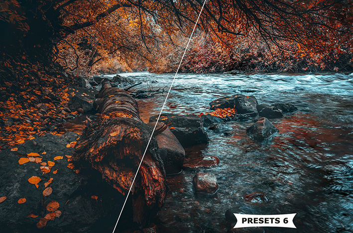 10 پریست پاییزی لایت روم حرفه ای Autumn Lightroom Presets