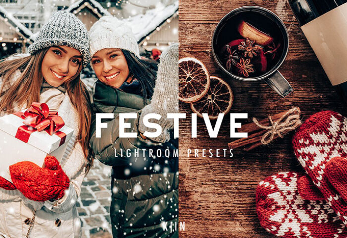 15 پریست لایتروم کریسمس عکاسی سال نو FESTIVE CHRISTMAS LIGHTROOM PRESETS