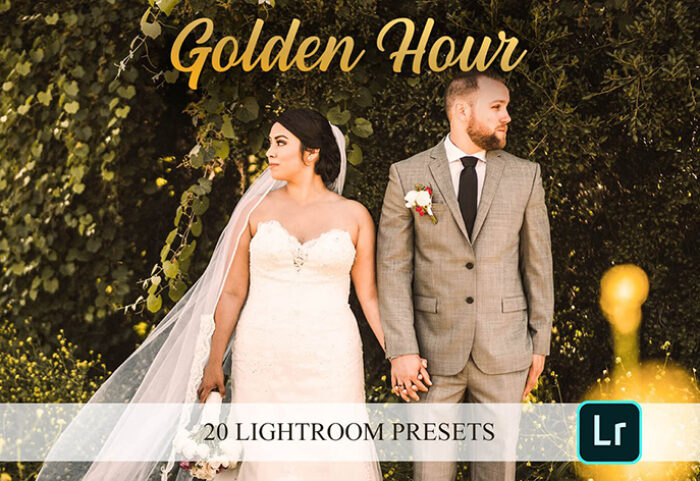 20 افکت رنگی لایت روم تم ساعت طلایی Golden Hour Lightroom Presets
