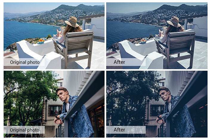 20 پریست لایت روم حرفه ای تم آبی بلوبری Blueberry faded Presets 20 پریست لایت روم حرفه ای تم آبی بلوبری Blueberry faded Presets
