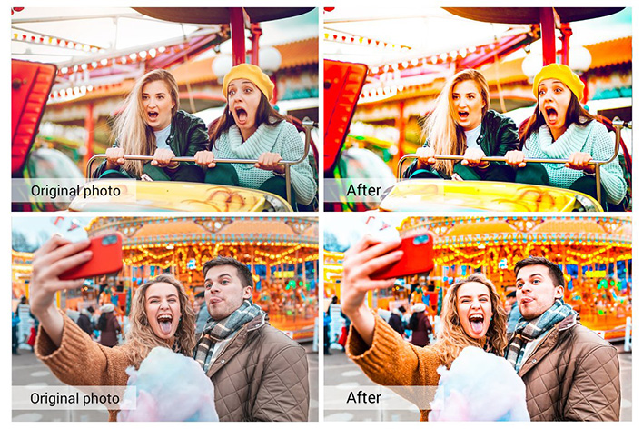 20 پریست لایت روم رنگی و اکشن و لات رنگی فتوشاپ Amusement Park Lightroom Presets 20 پریست لایت روم رنگی و اکشن و لات رنگی فتوشاپ Amusement Park Lightroom Presets