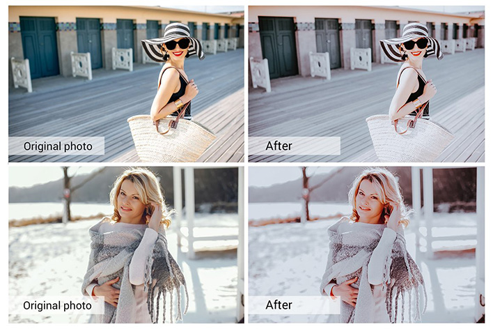 20 پریست لایت روم رنگی و اکشن و لات رنگی فتوشاپ Creamy Day Lightroom Presets 20 پریست لایت روم رنگی و اکشن و لات رنگی فتوشاپ Creamy Day Lightroom Presets