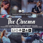 20 پریست لایت روم سینمایی و اکشن و لات رنگی فتوشاپ Cinema Lightroom Presets