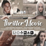 20 پریست لایت روم سینمایی و اکشن و لات رنگی فتوشاپ Thriller Movie Lightroom Presets