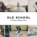 20 پریست لایت روم و لات رنگی تم مدرسه قدیمی Old School Lightroom Presets & LUTs