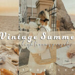 24 پریست لایت روم حرفه ای تم نویز تابستانی Grainy VINTAGE SUMMER Film Presets
