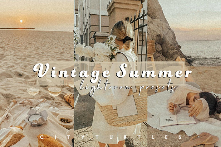 24 پریست لایت روم حرفه ای تم نویز تابستانی Grainy VINTAGE SUMMER Film Presets 24 پریست لایت روم حرفه ای تم نویز تابستانی Grainy VINTAGE SUMMER Film Presets
