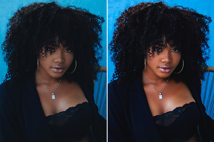 30 پریست لایت روم پرتره و پریست کمرا راو تم سیاه پوست DARK SKIN Lightroom Preset 30 پریست لایت روم پرتره و پریست کمرا راو تم سیاه پوست DARK SKIN Lightroom Preset