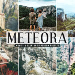 40 پریست لایت روم و کمرا راو و اکشن فتوشاپ تم طبیعت Meteora Pro Lightroom Presets