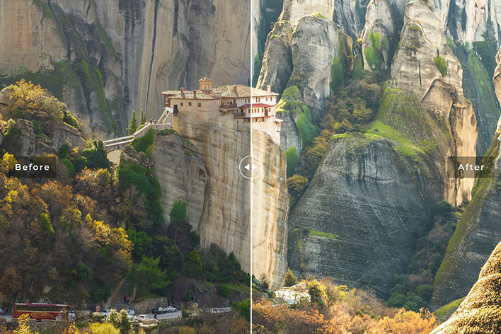 40 پریست لایت روم و کمرا راو و اکشن فتوشاپ تم طبیعت Meteora Pro Lightroom Presets 40 پریست لایت روم و کمرا راو و اکشن فتوشاپ تم طبیعت Meteora Pro Lightroom Presets