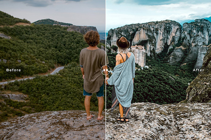 40 پریست لایت روم و کمرا راو و اکشن فتوشاپ تم طبیعت Meteora Pro Lightroom Presets 40 پریست لایت روم و کمرا راو و اکشن فتوشاپ تم طبیعت Meteora Pro Lightroom Presets