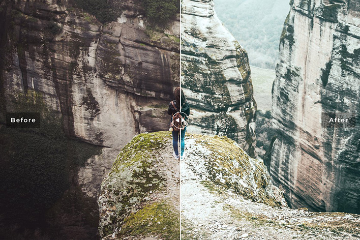 40 پریست لایت روم و کمرا راو و اکشن فتوشاپ تم طبیعت Meteora Pro Lightroom Presets 40 پریست لایت روم و کمرا راو و اکشن فتوشاپ تم طبیعت Meteora Pro Lightroom Presets
