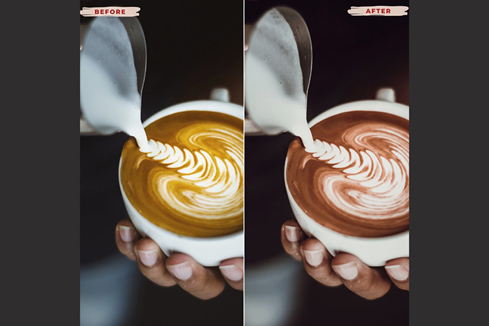 7 پریست لایت روم حرفه ای تم قهوه COFFEE Desktop Lightroom Presets 7 پریست لایت روم حرفه ای تم قهوه COFFEE Desktop Lightroom Presets