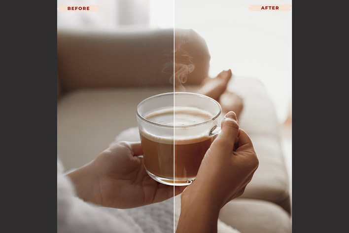7 پریست لایت روم حرفه ای تم قهوه COFFEE Desktop Lightroom Presets 7 پریست لایت روم حرفه ای تم قهوه COFFEE Desktop Lightroom Presets
