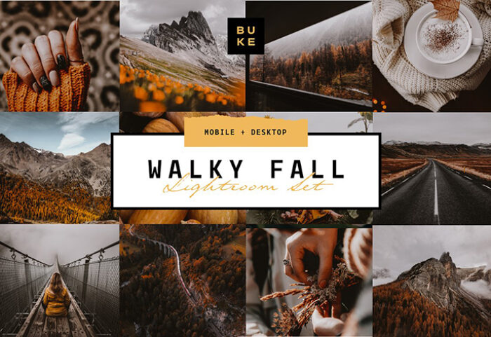 دانلود 12 پریست پاییزی لایت روم Deep Fall Lightroom Presets Pack