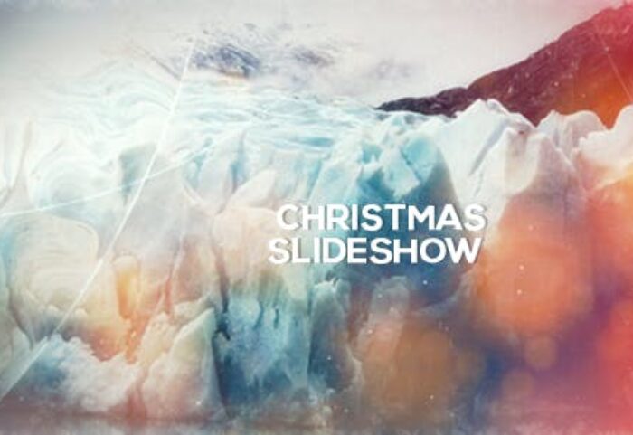 پروژه آماده افتر افکت اسلایدشو با موزیک Christmas Slideshow
