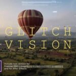 پروژه آماده پریمیر اسلایدشو با موزیک افکت نویز و گلیچ Glitch Vision Slideshow