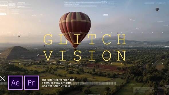 پروژه آماده پریمیر اسلایدشو با موزیک افکت نویز و گلیچ Glitch Vision Slideshow پروژه آماده پریمیر اسلایدشو با موزیک افکت نویز و گلیچ Glitch Vision Slideshow