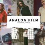 10 پریست لایت روم حرفه ای تم فیلم آنالوگ قدیمی Analog Film Lightroom Presets