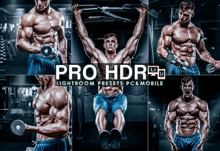 12 پریست لایت روم ورزشی و پریست کمراراو فتوشاپ Sharpen PRO HDR Lightroom Presets