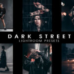 30 پریست لایت روم و پریست کمراراو تم خیابان تاریک Dark street presets