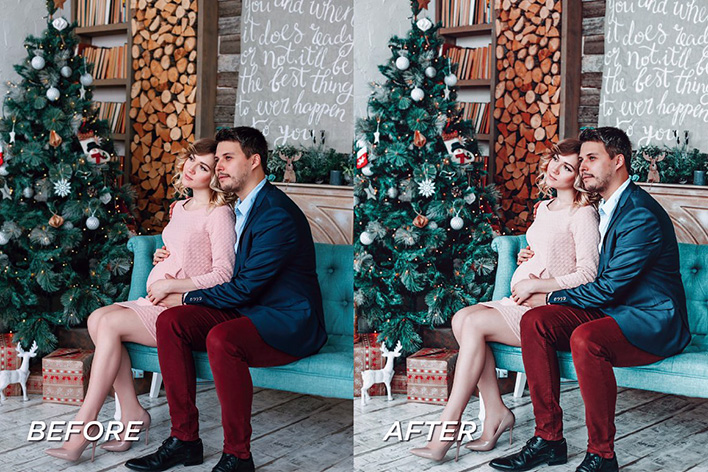 40 پریست آماده لایت روم حرفه ای زمستان Holiday Lightroom Preset Bundle 40 پریست آماده لایت روم حرفه ای زمستان Holiday Lightroom Preset Bundle
