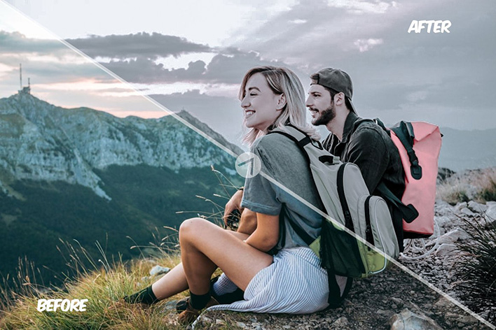 40 پریست لایت روم تم رنگی خاکستری Creamy Adventure Lightroom Presets 40 پریست لایت روم تم رنگی خاکستری Creamy Adventure Lightroom Presets