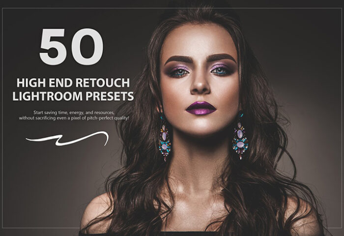 50 پریست لایت روم حرفه ای روتوش عکس High End Retouch Lightroom Preset