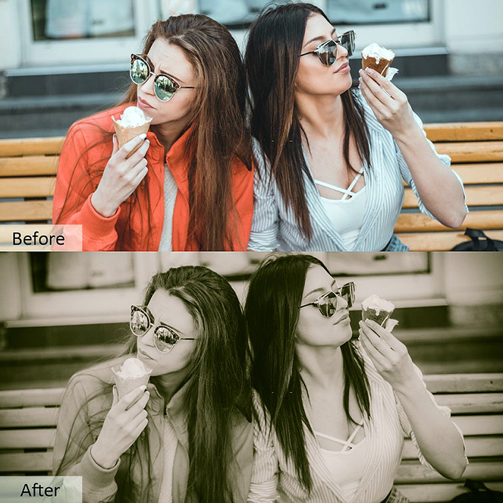 60 پریست لایت روم حرفه ای تک رنگ Sepia Mobile and Desktop PRESETS 60 پریست لایت روم حرفه ای تک رنگ Sepia Mobile and Desktop PRESETS