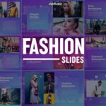 پروژه آماده افتر افکت اسلایدشو حرفه ای با موزیک Fashion Slides