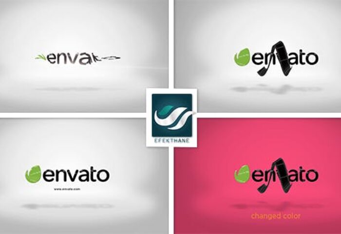 پروژه آماده افتر افکت لوگو آتلیه عکاسی رزولوشن 4k با موزیک Film Stripe Logo