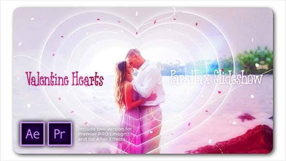 پروژه پریمیر اسلایدشو با موزیک پارالاکس ولنتاین Valentine Hearts Parallax Slideshow پروژه پریمیر اسلایدشو با موزیک پارالاکس ولنتاین Valentine Hearts Parallax Slideshow
