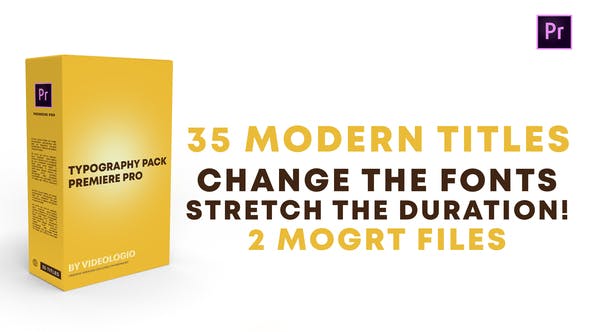پکیج 35 تایتل آماده پریمیر پرو Typography Pack Premiere Pro پکیج 35 تایتل آماده پریمیر پرو Typography Pack Premiere Pro