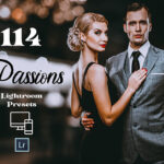 114 پریست لایت روم حرفه ای دسکتاپ و موبایل Passions Adobe Lightroom Preset