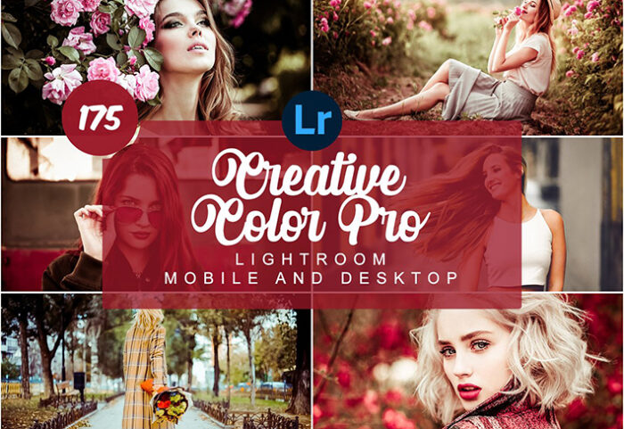 175 پریست لایت روم حرفه ای رنگی Creative Color Pro PRESETS