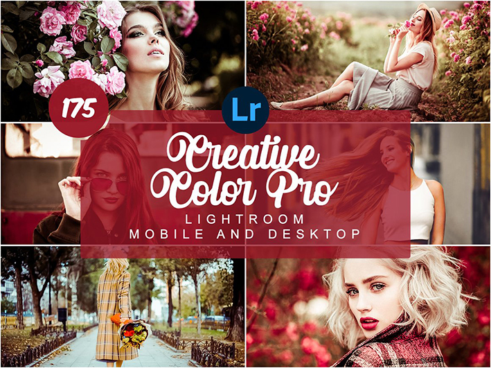 175 پریست لایت روم حرفه ای رنگی Creative Color Pro PRESETS 175 پریست لایت روم حرفه ای رنگی Creative Color Pro PRESETS