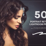 50 پریست لایت روم حرفه ای روتوش عکس پرتره Portrait Retouch Lightroom Preset