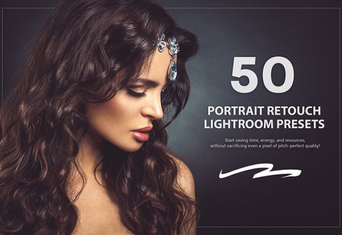 50 پریست لایت روم حرفه ای روتوش عکس پرتره Portrait Retouch Lightroom Preset