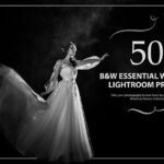 50 پریست لایت روم حرفه ای عروسی افکت سیاه و سفید B&W Essential Wedding Presets