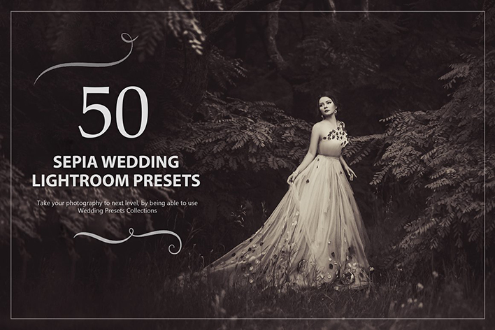 50 پریست لایت روم حرفه ای عروسی افکت قهوه ای Sepia Wedding Lightroom Presets 50 پریست لایت روم حرفه ای عروسی افکت قهوه ای Sepia Wedding Lightroom Presets