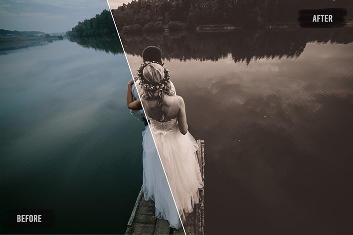 50 پریست لایت روم حرفه ای عروسی افکت قهوه ای Sepia Wedding Lightroom Presets 50 پریست لایت روم حرفه ای عروسی افکت قهوه ای Sepia Wedding Lightroom Presets