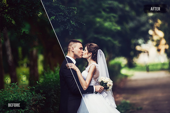 50 پریست لایت روم حرفه ای عروسی تم رومانتیک Romantic Wedding Lightroom Preset 50 پریست لایت روم حرفه ای عروسی تم رومانتیک Romantic Wedding Lightroom Preset